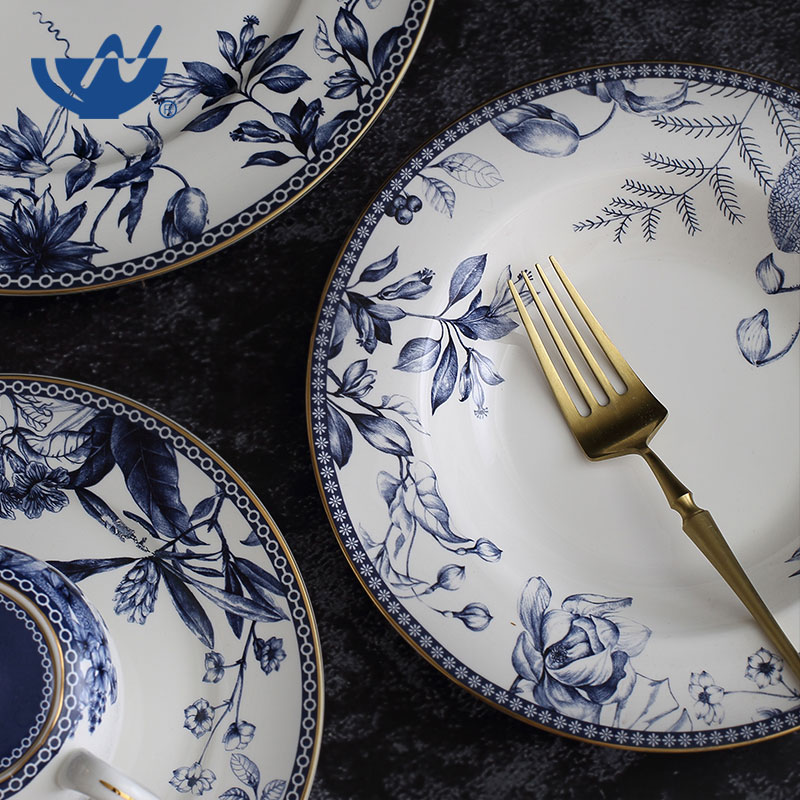 蓝花+金汤盘-(6)