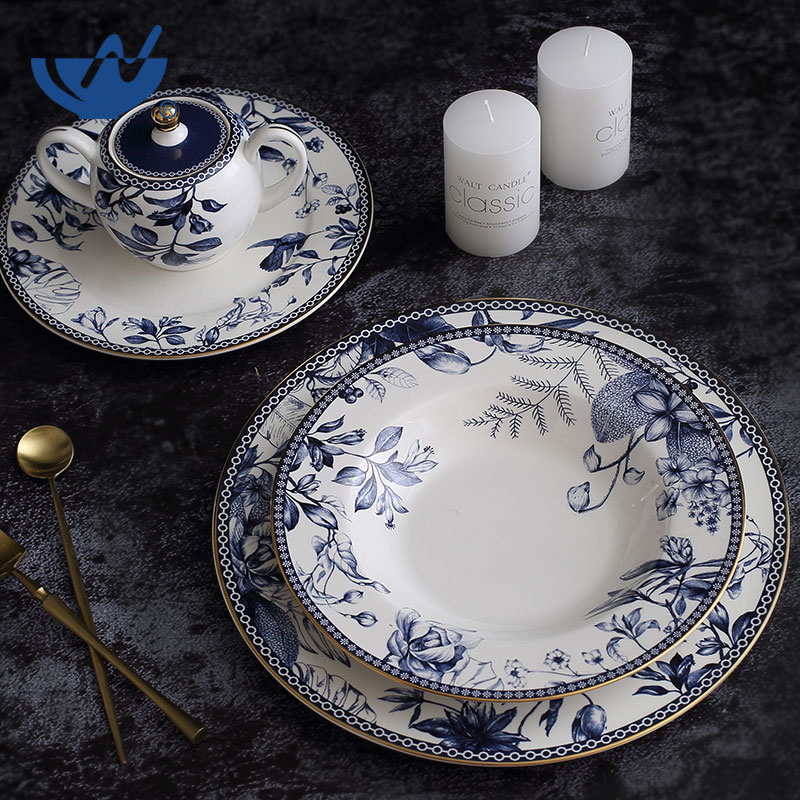 蓝花+金汤盘-(8)