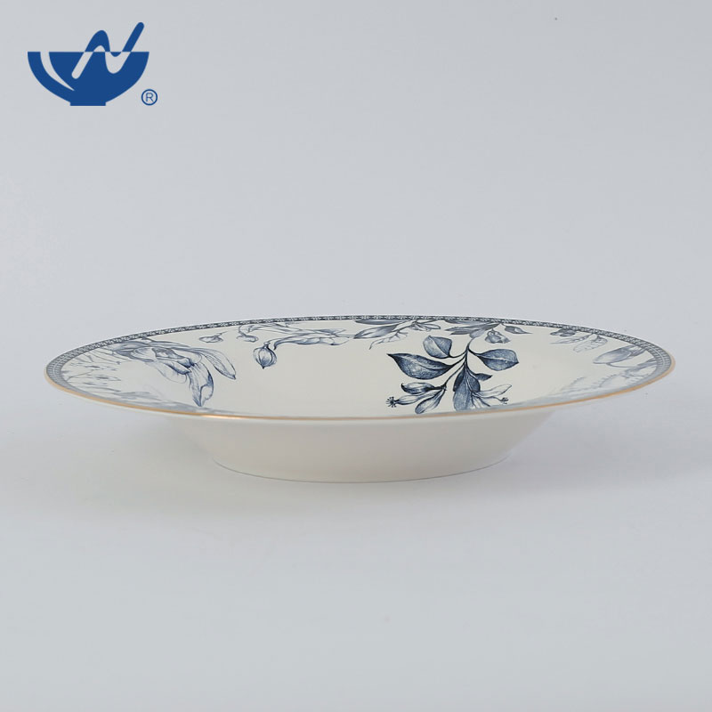 蓝花+金汤盘-(10)